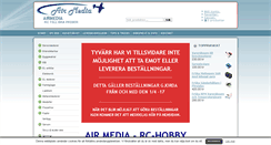 Desktop Screenshot of airmedia.se